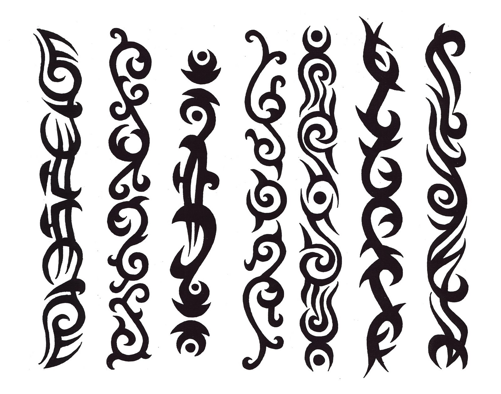 1600x1257 Collection Of Latest Tribal Tattoo Print