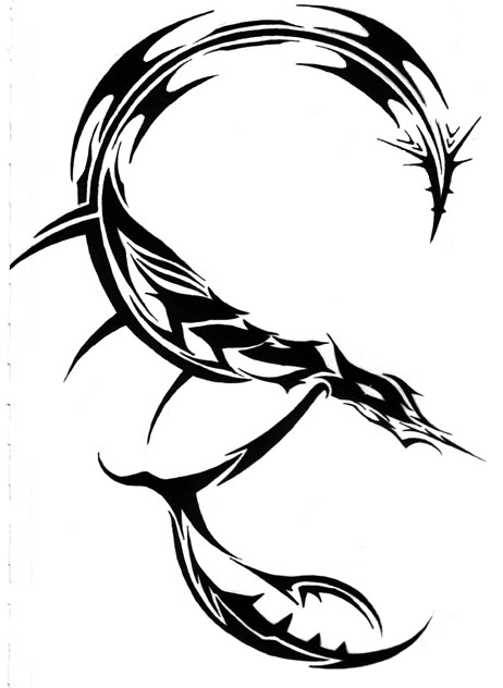 462x632 Scorpion Tribal By Terrortyper