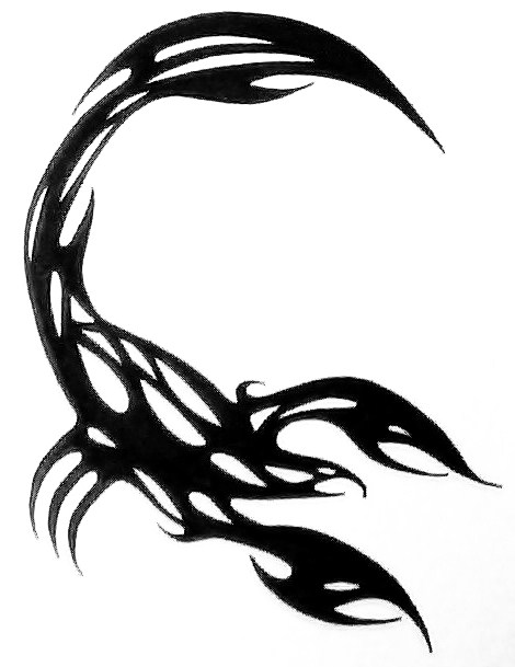 470x609 Tribal Scorpion By Demonangelsakina