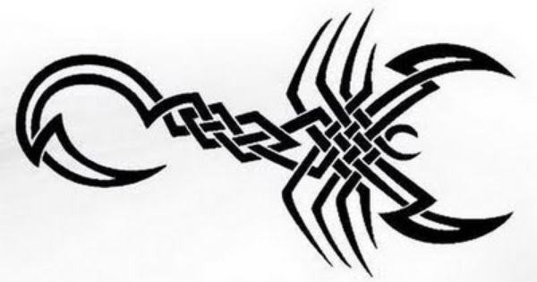 600x315 Celtic Tribal Scorpion Tattoos ~ Tattooic