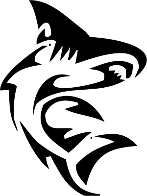 300x400 Tattoos Spot Tribal Hammerhead Shark Tattoo Designs