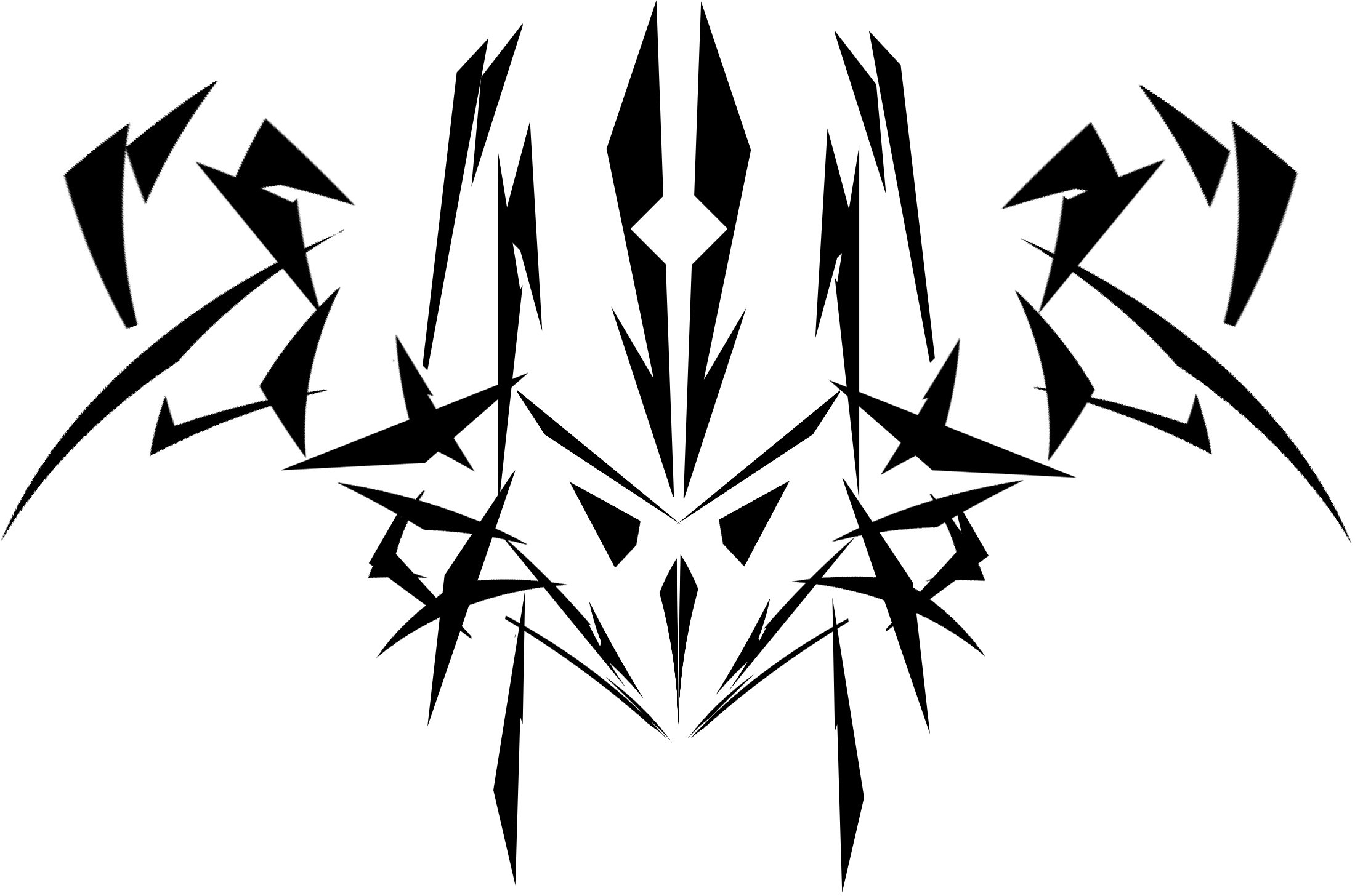 2200x1456 Tribal Skull By Clockwork Xvi