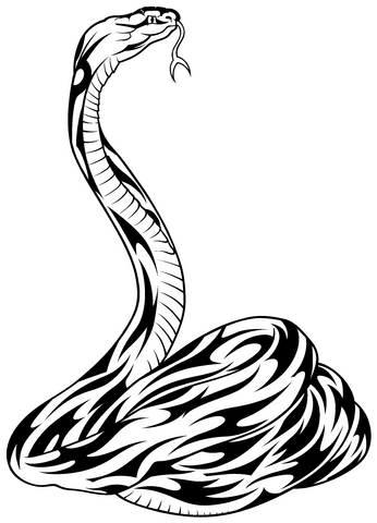 Tribal Snake Drawing at GetDrawings | Free download