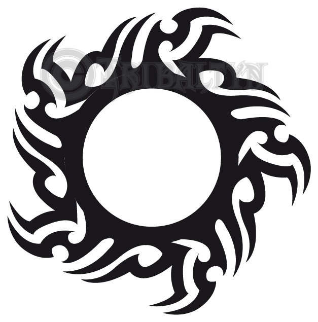 627x635 Tribal Sun Beyond By Tribaltyn