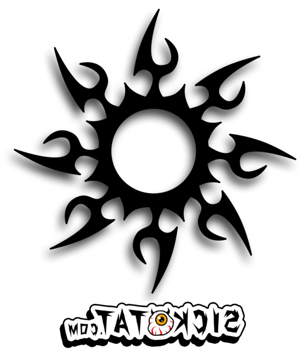 1024x1211 Tribal Sun And Moon Tattoo Designs