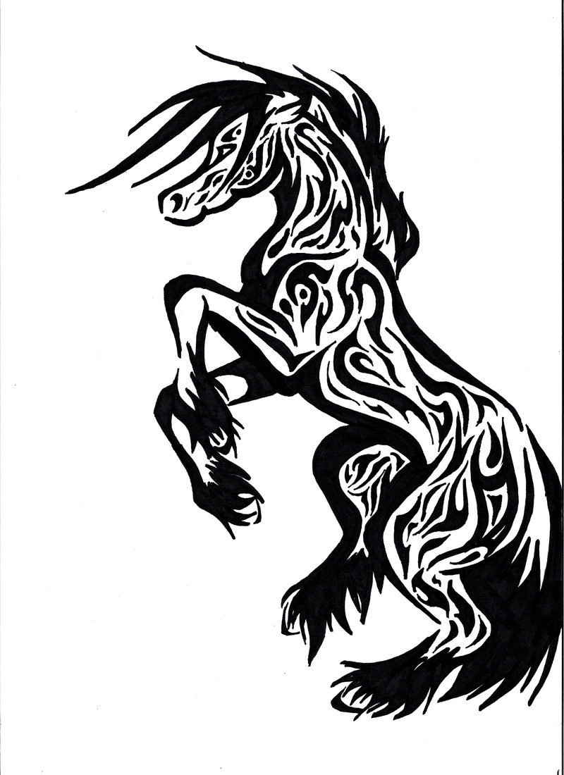 800x1100 Tribal Tattoo Designs Matching Tattoos, Tribal Horse Tattoo