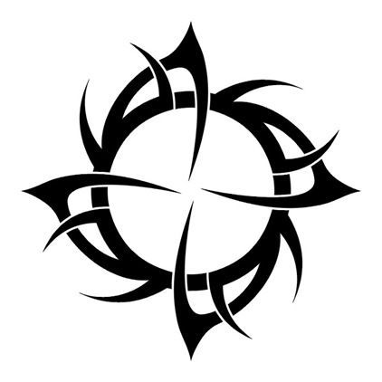 422x422 Strength Symbols Tribal Tattoo Designs And Tribal Shoulder