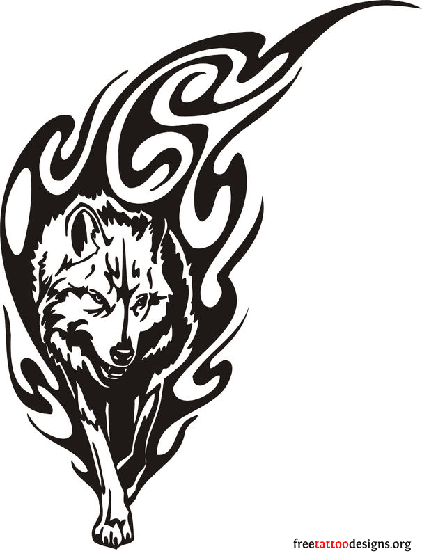 606x802 Wolf Tattoos