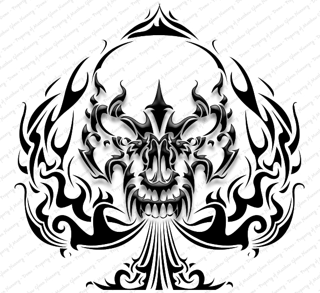 629x575 Tattoos Designs Drawings Skull Tattoo Designs27.jpg Tattoo