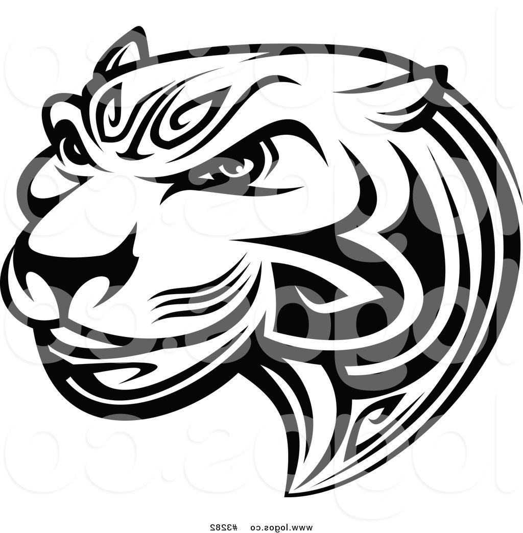 Tribal Tiger Drawing at GetDrawings | Free download