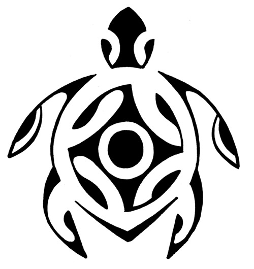 500x530 Polynesian Turtle Tattoos Collection