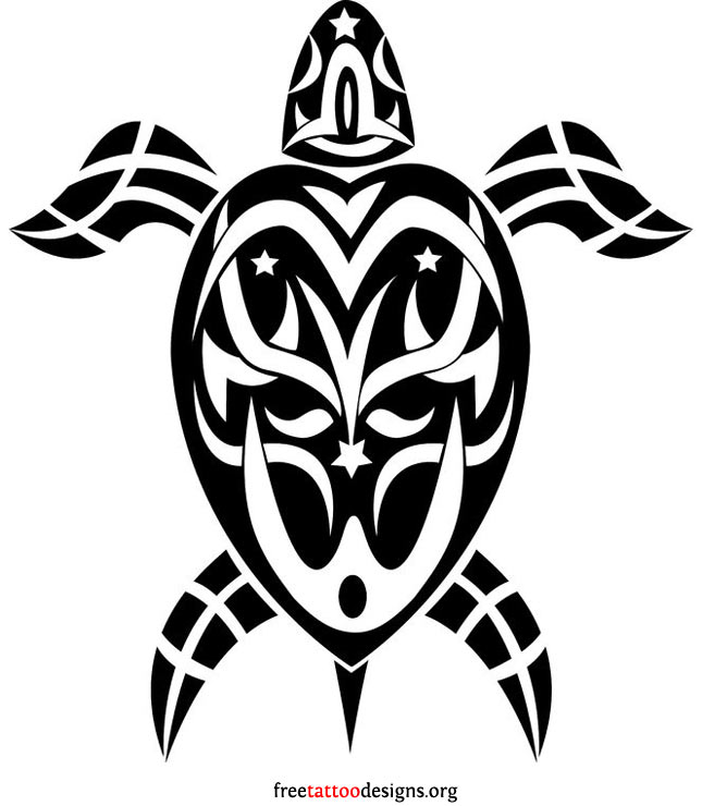 645x740 Turtle Tattoos Polynesian And Hawaiian Tribal Turtle Designs