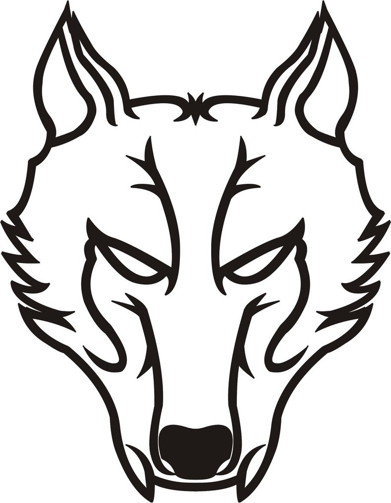 789x1013 Tribal Wolf Drawings Tribal Wolftimteam88