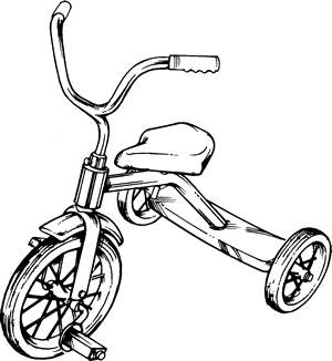 Tricycle Drawing at GetDrawings | Free download