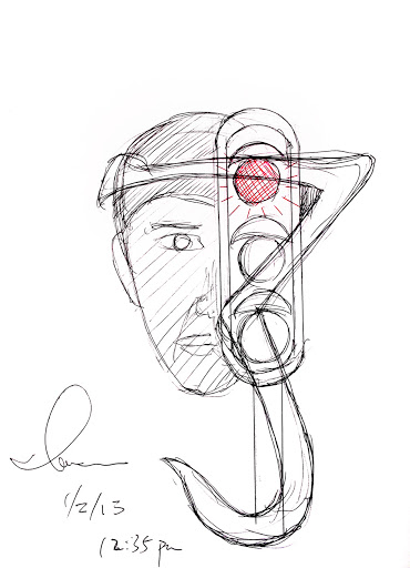 370x512 Obama Rising From Sea With The Trident, 3 Shall Fall, Prophetic