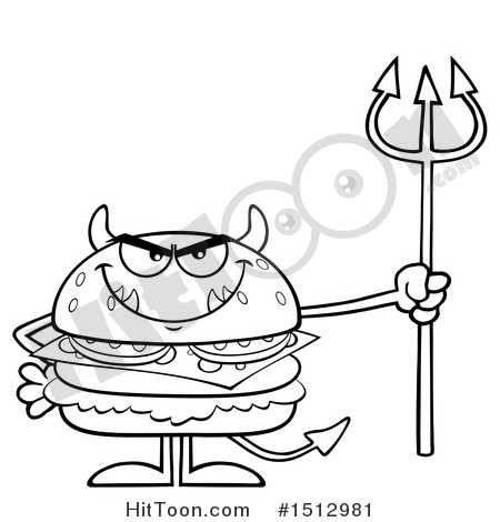 450x470 Burger Clipart