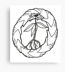 210x230 Trillium Drawing Canvas Prints Redbubble