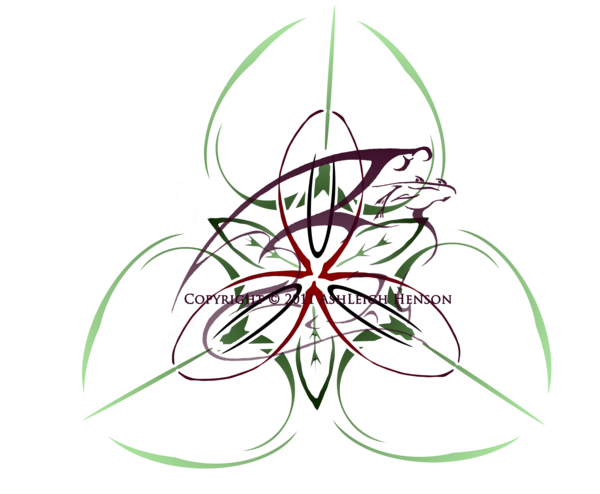 600x494 Trillium Tattoo By Nalusa