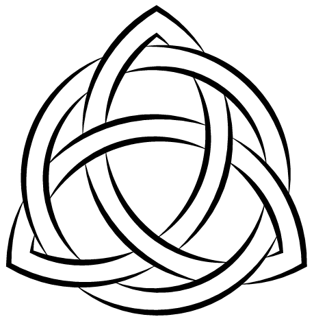 Trinity Knot Drawing at GetDrawings | Free download