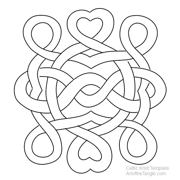 600x600 Celtic Knot Templates