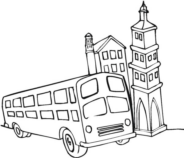 600x513 Trip Coloring Pages