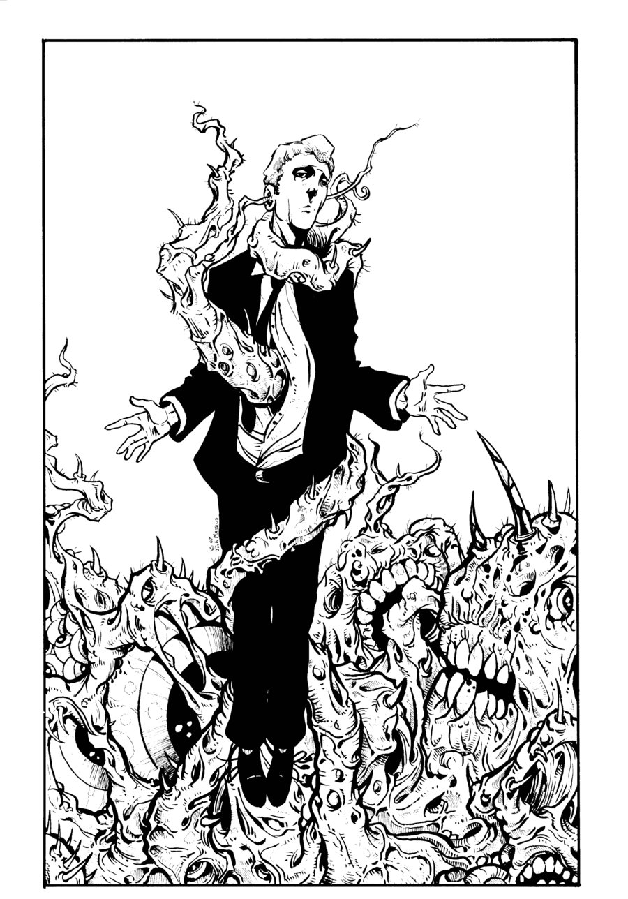 900x1288 Bad Trip Black And White By Joshuamathus