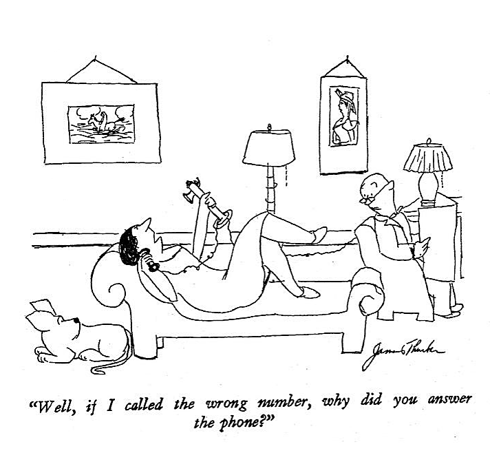 712x658 Men, Women And Dogs A Book Of Drawings, James Thurber, 1944 History