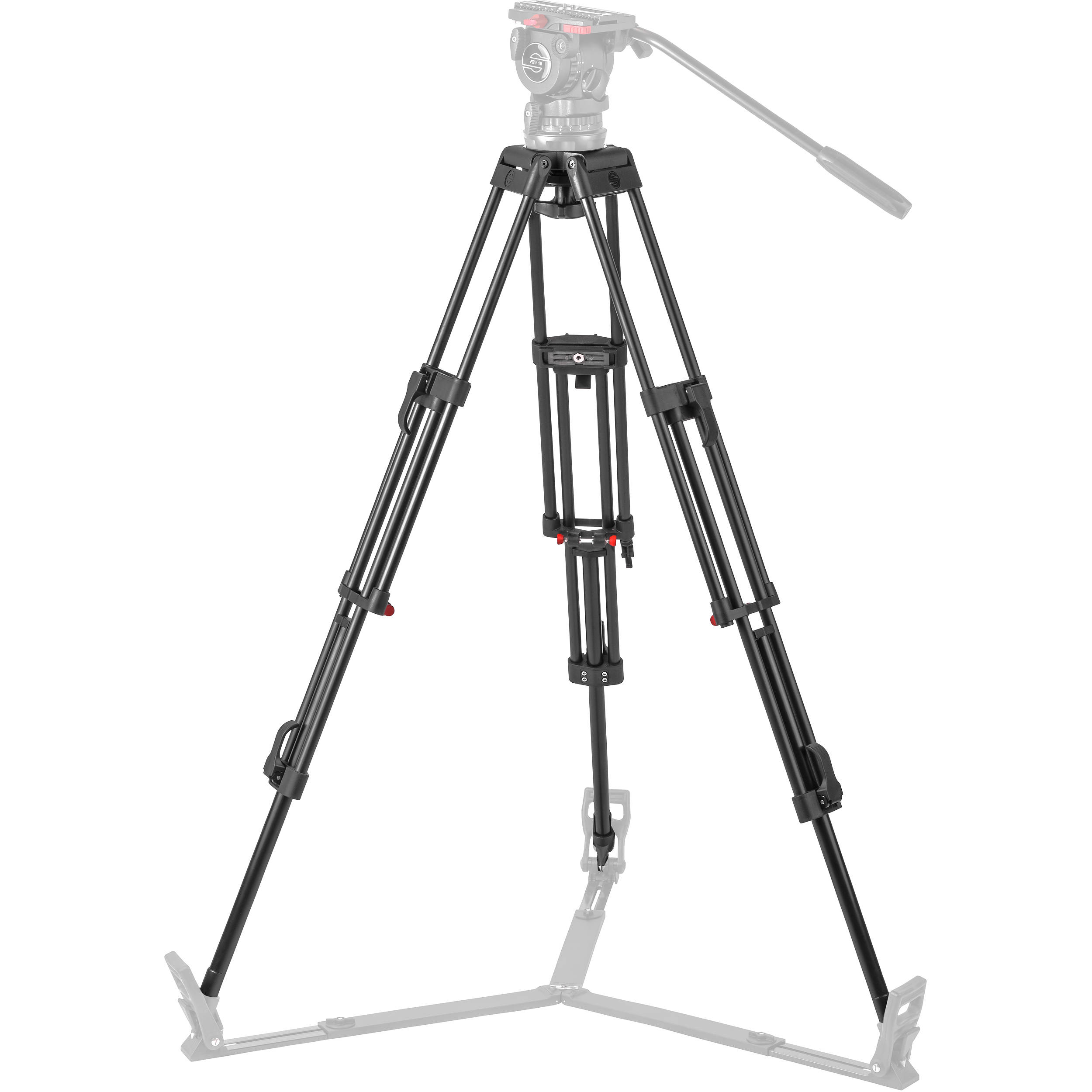 2500x2500 Sachtler Da 100 Eng 2d Aluminum Tripod Legs 5186 Bamph Photo Video