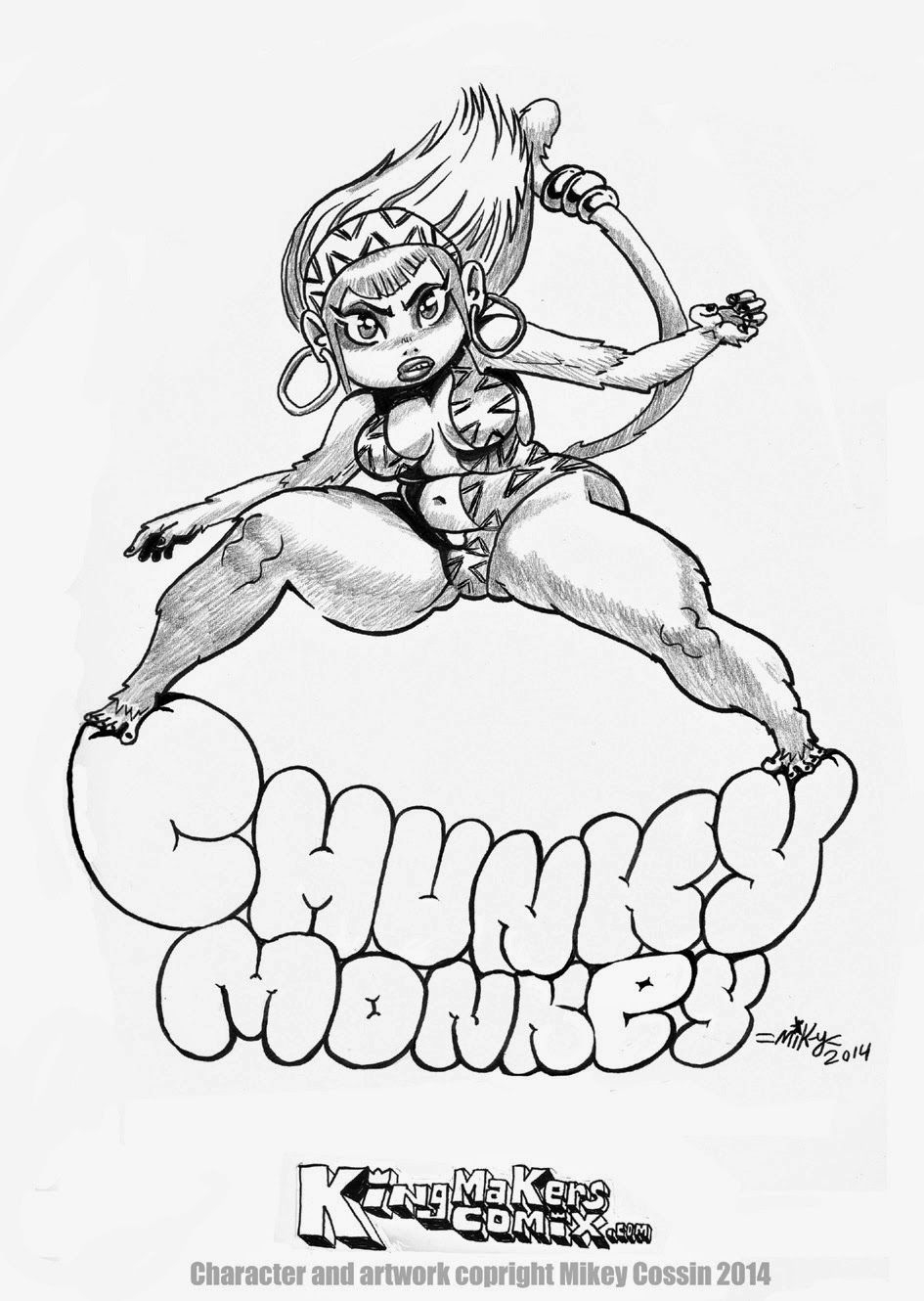 945x1330 Kingmakers Some Cute Cartoon Girl Sketches To Bring In The New Year!