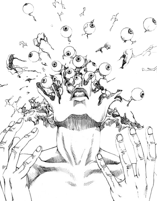 500x642 B O O M Drws Horror, Junji Ito And Illustrations