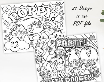 340x270 Trolls Party Ideas Etsy