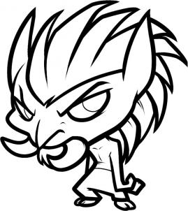 269x302 How To Draw How To Draw A Troll For Kids