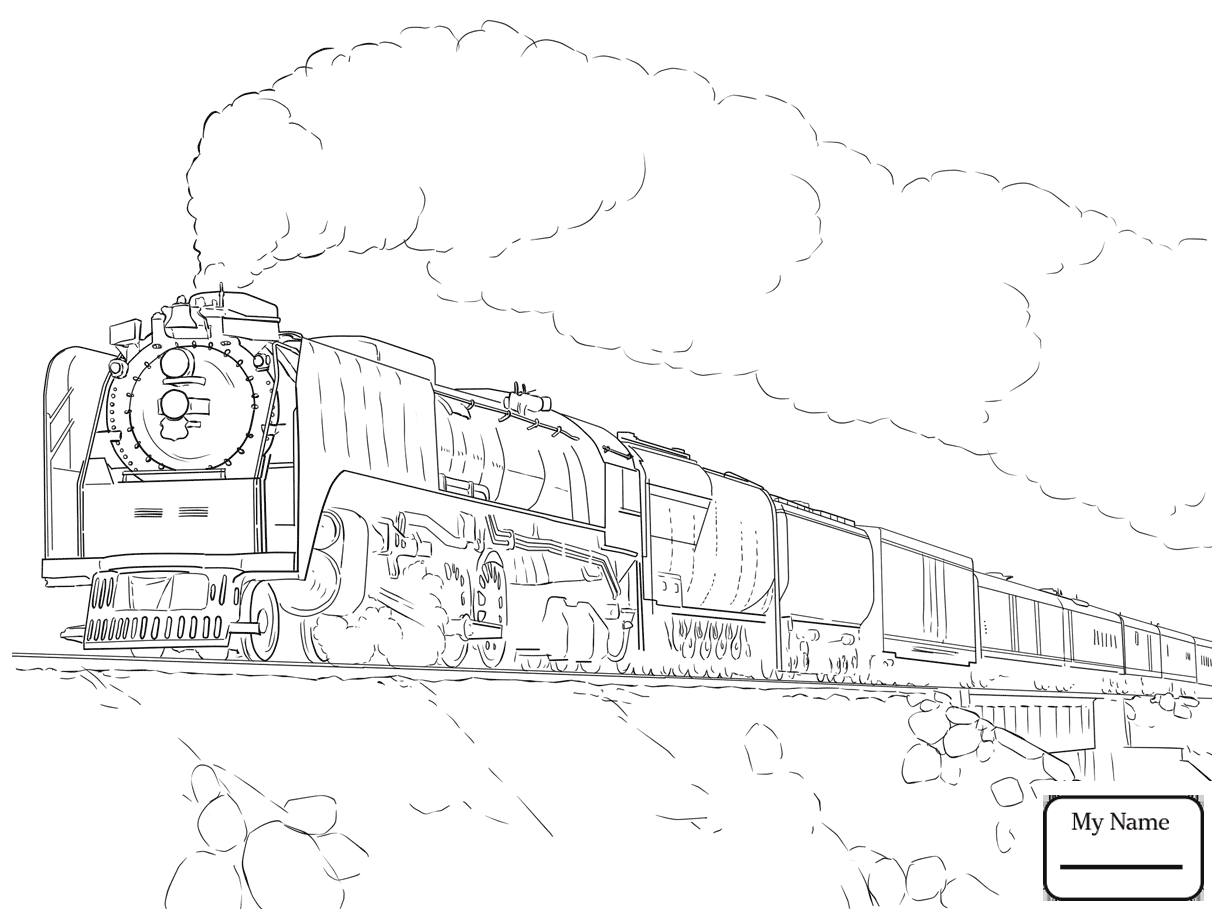 1224x918 Coloring Pages For Kids Trains Transport Trolley Car