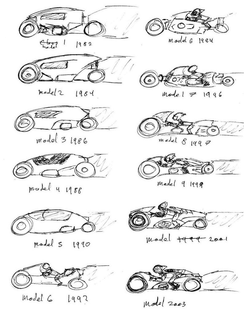 794x1006 Tron Lightcycle Evolution By Hjthx1138