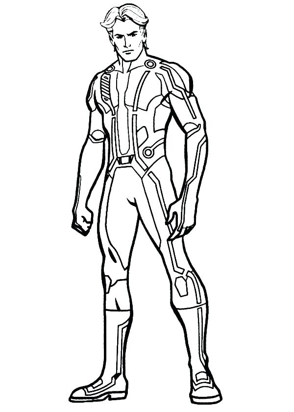 600x840 Man Steel Coloring Pages Tron Legacy Coloring Pages Lego Man