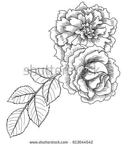 396x470 33 Best Tropical Fairy Flower Tattoo Images