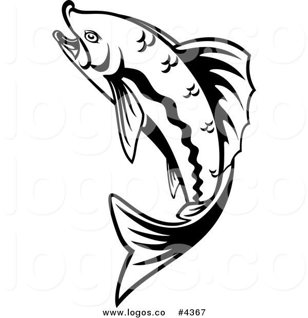 600x620 Royalty Free Trout Logo By Vector Tradition Sm