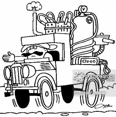 400x402 Wind Up Truck Cartoons And Comics