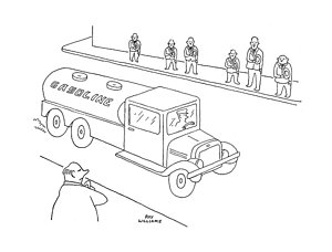 300x228 Gas Truck Drawings Fine Art America