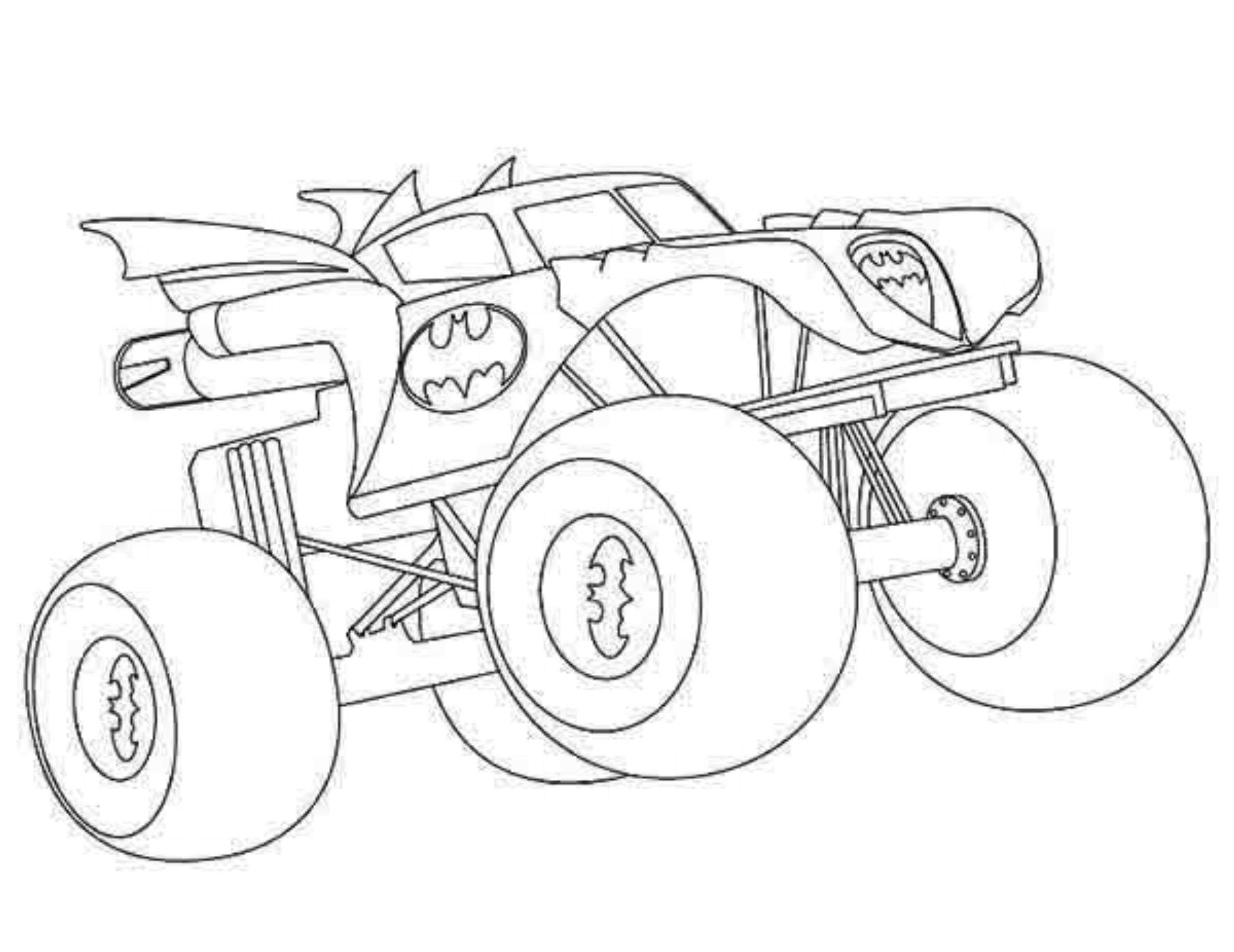 2551x1968 Coloring Pages Draw A Monster Truck Free Draw To Color