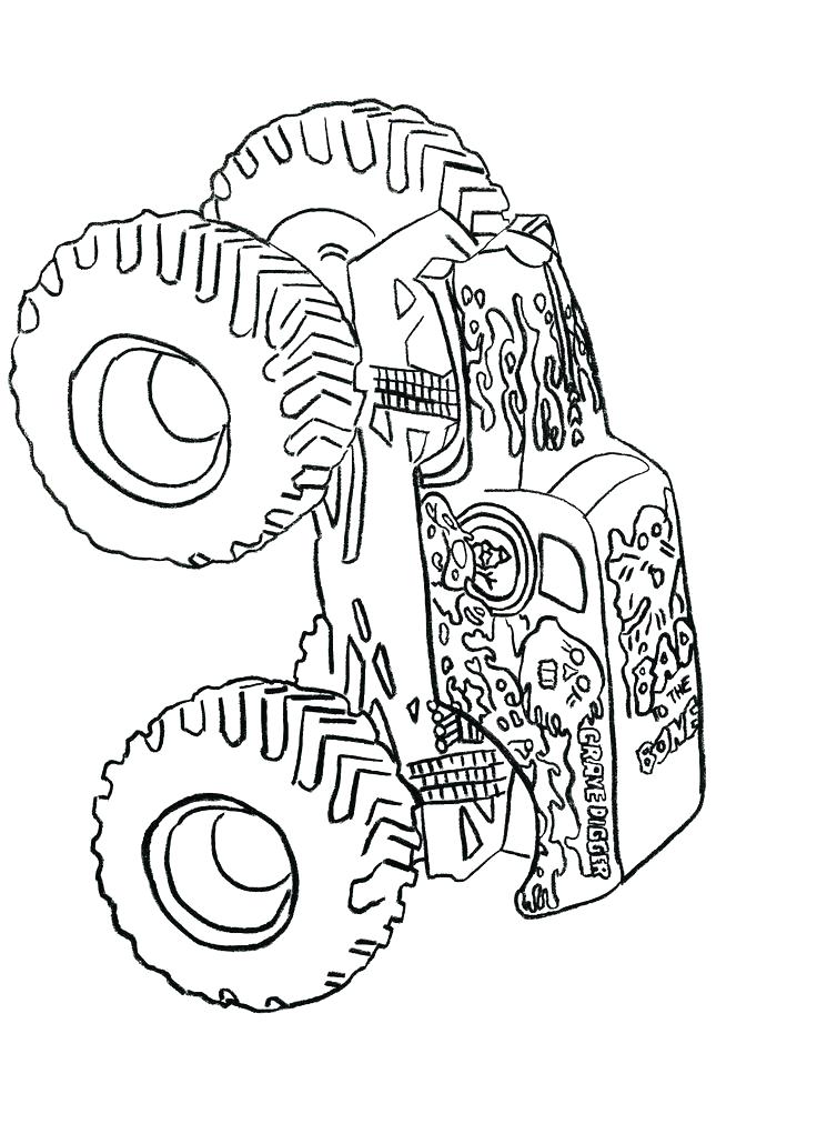 736x1012 Monster Jam Coloring Pages In Addition To Kids Drawing Monster Jam