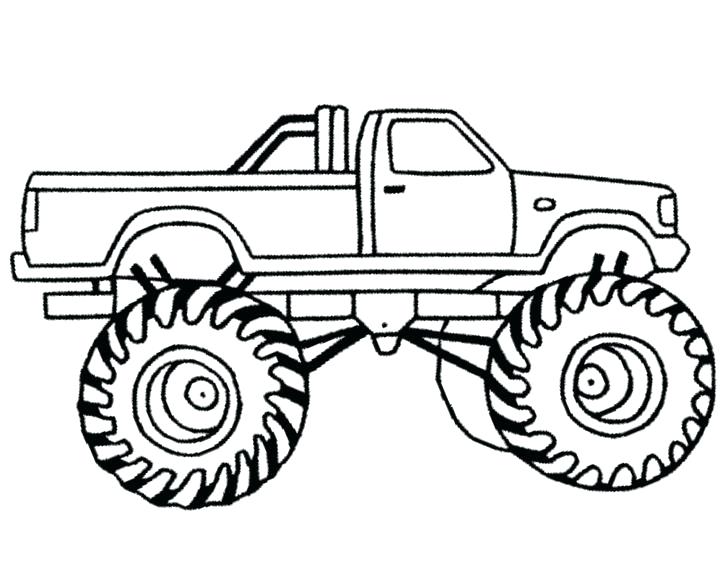 728x582 Monster Truck Coloring Games Online Also 184