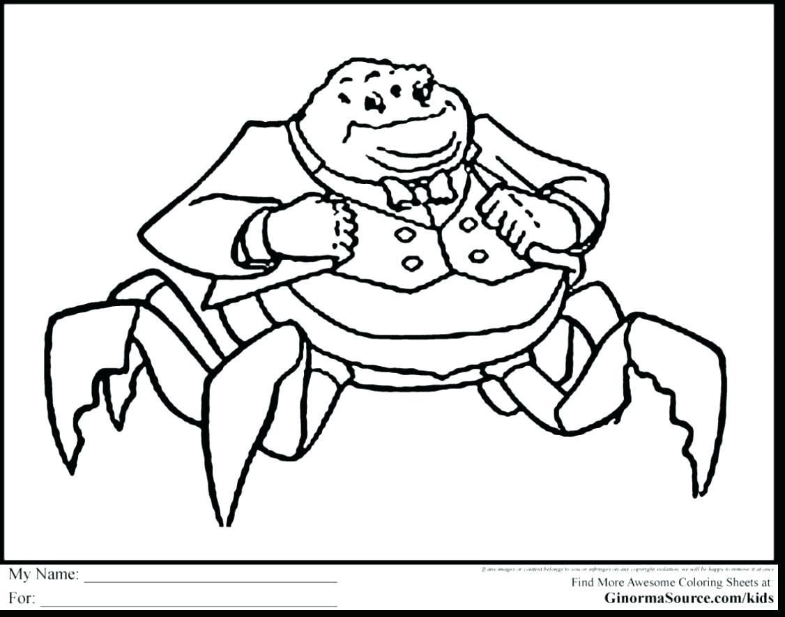 1126x885 Coloring Monster Inc Coloring Pages Extraordinary Monsters