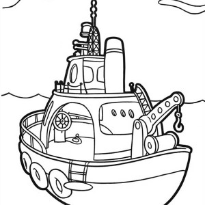 300x300 Higglytown Heroes Tow Truck Driver Hero Coloring Page Coloring Sky