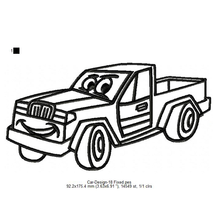 702x702 Ten Needle Design