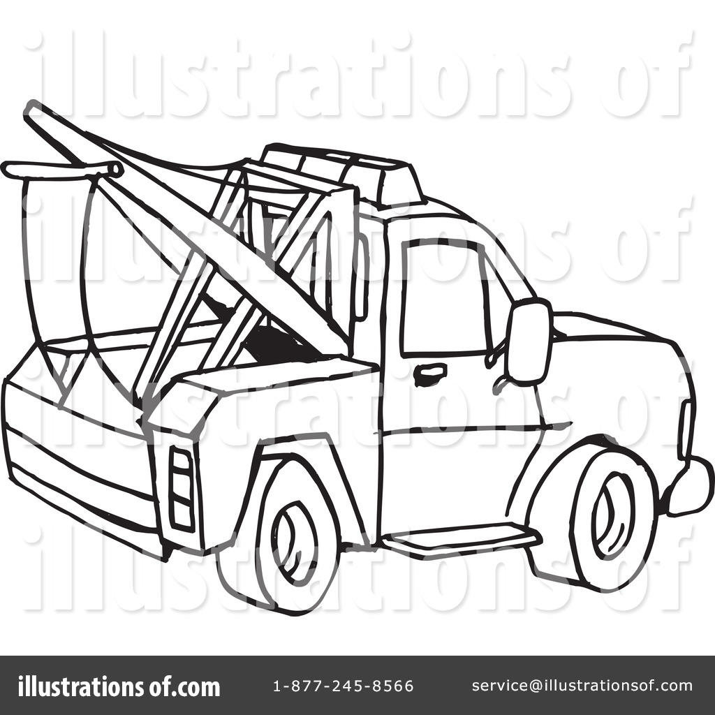 1024x1024 Tow Truck Clipart