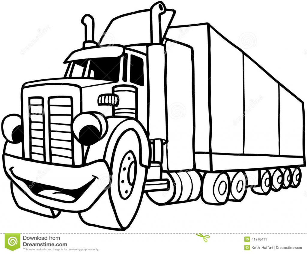 1024x848 Cartoon Drawings Trucks Two Cartoon Vintage Pickup Truck Outline