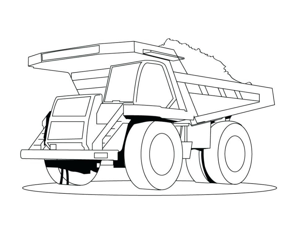 Truck Sketch Drawing