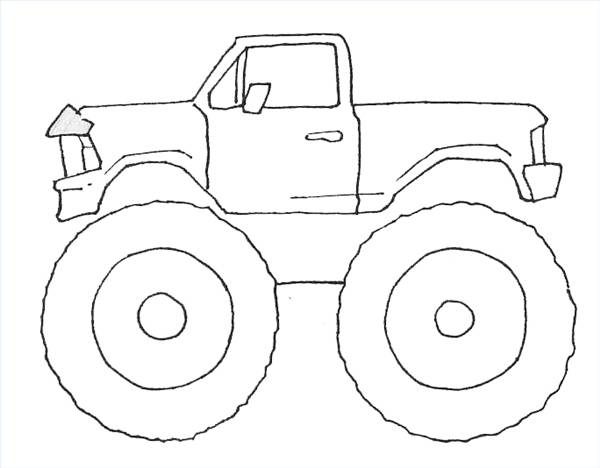 600x468 How To Draw Monster Trucks (With Pictures) Ehow