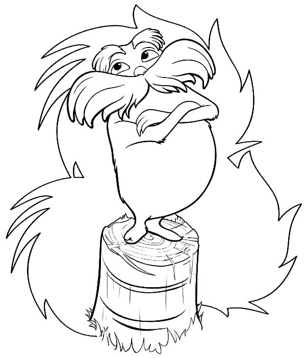 600x702 Truffula Tree Coloring Page Brave Coloring Book Coloring Pages